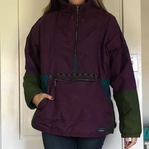 LLBEAN Half Zip Jacket